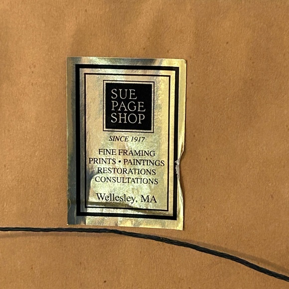 1930 Three’s A Crowd Cairn Terrier Framed Print. Artist is Marguerite Kirmse. - Picture 5 of 8